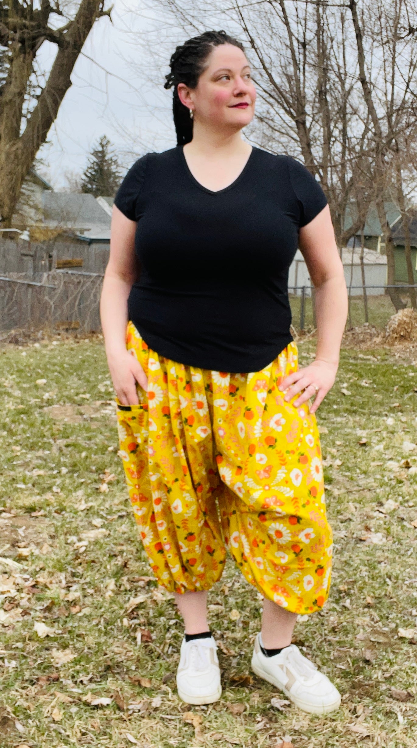 Retro summer pants