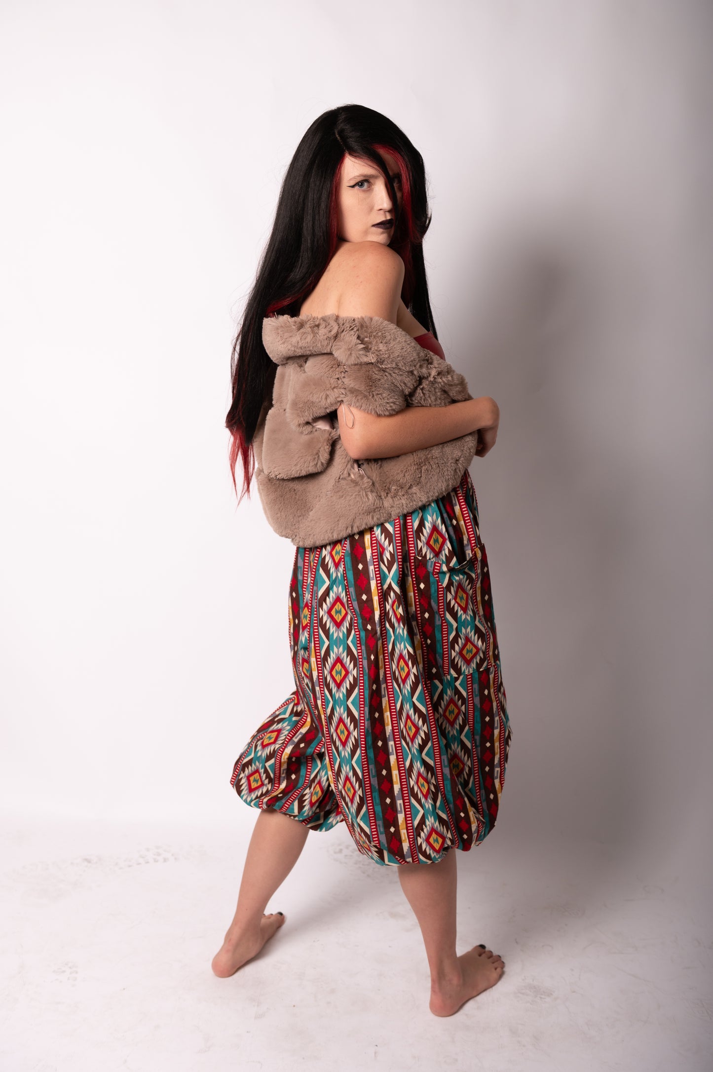 Boho Retro Aztec pants