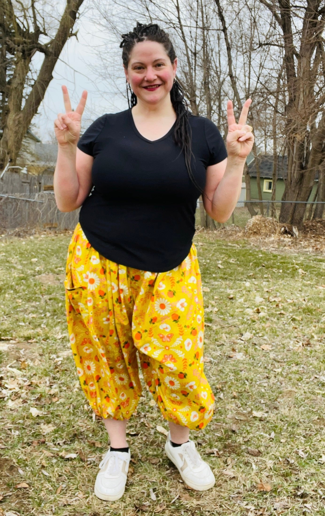 Retro summer pants