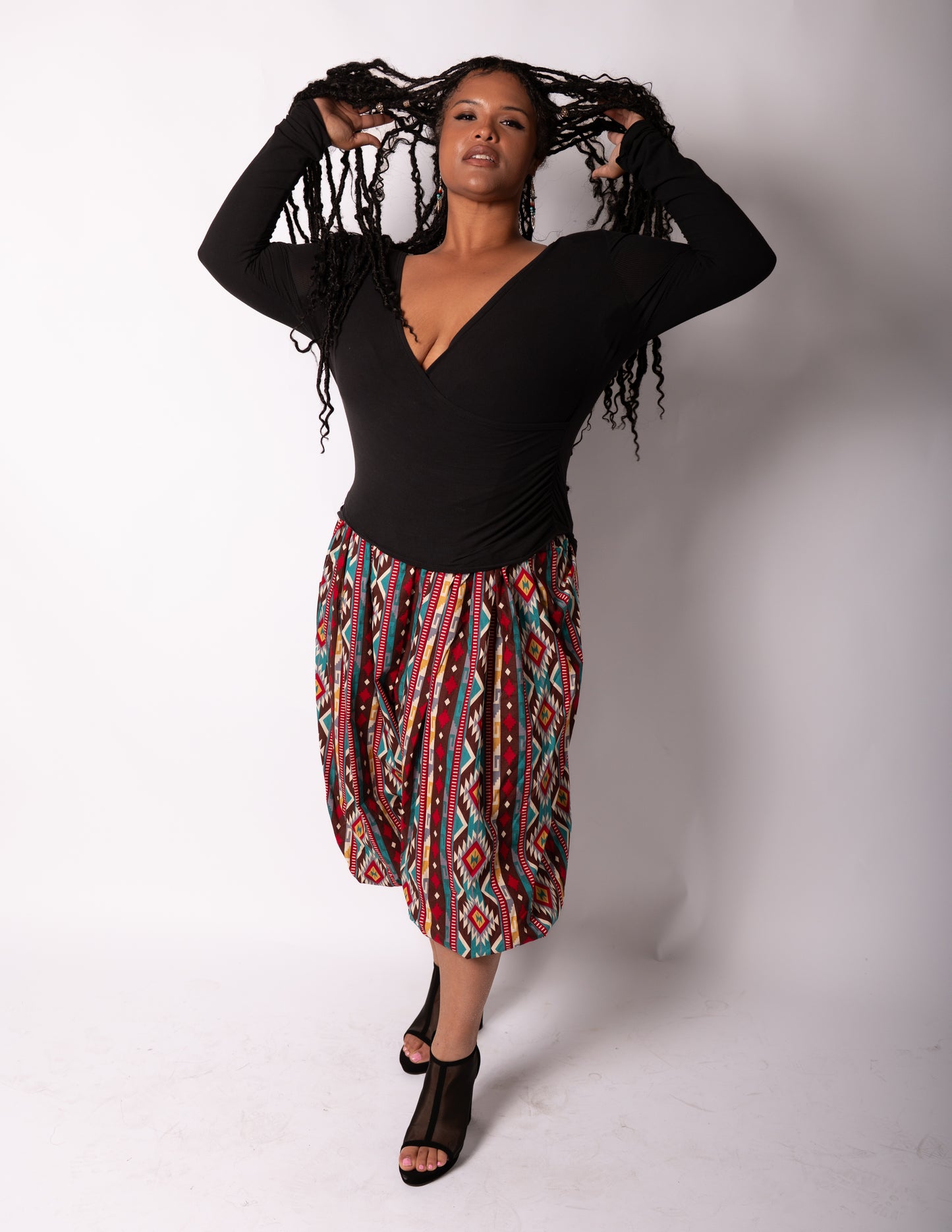Boho Retro Aztec pants