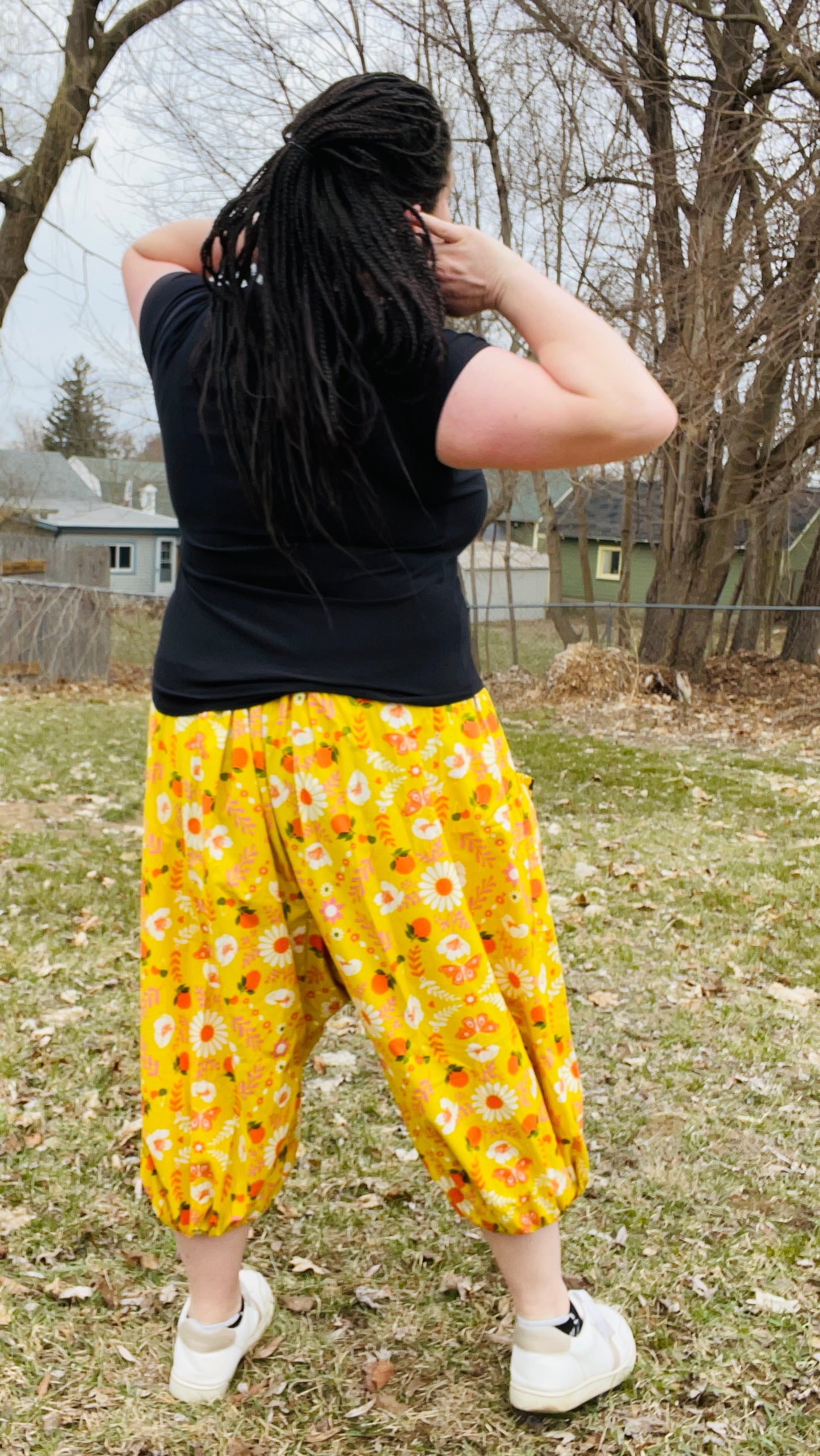 Retro summer pants