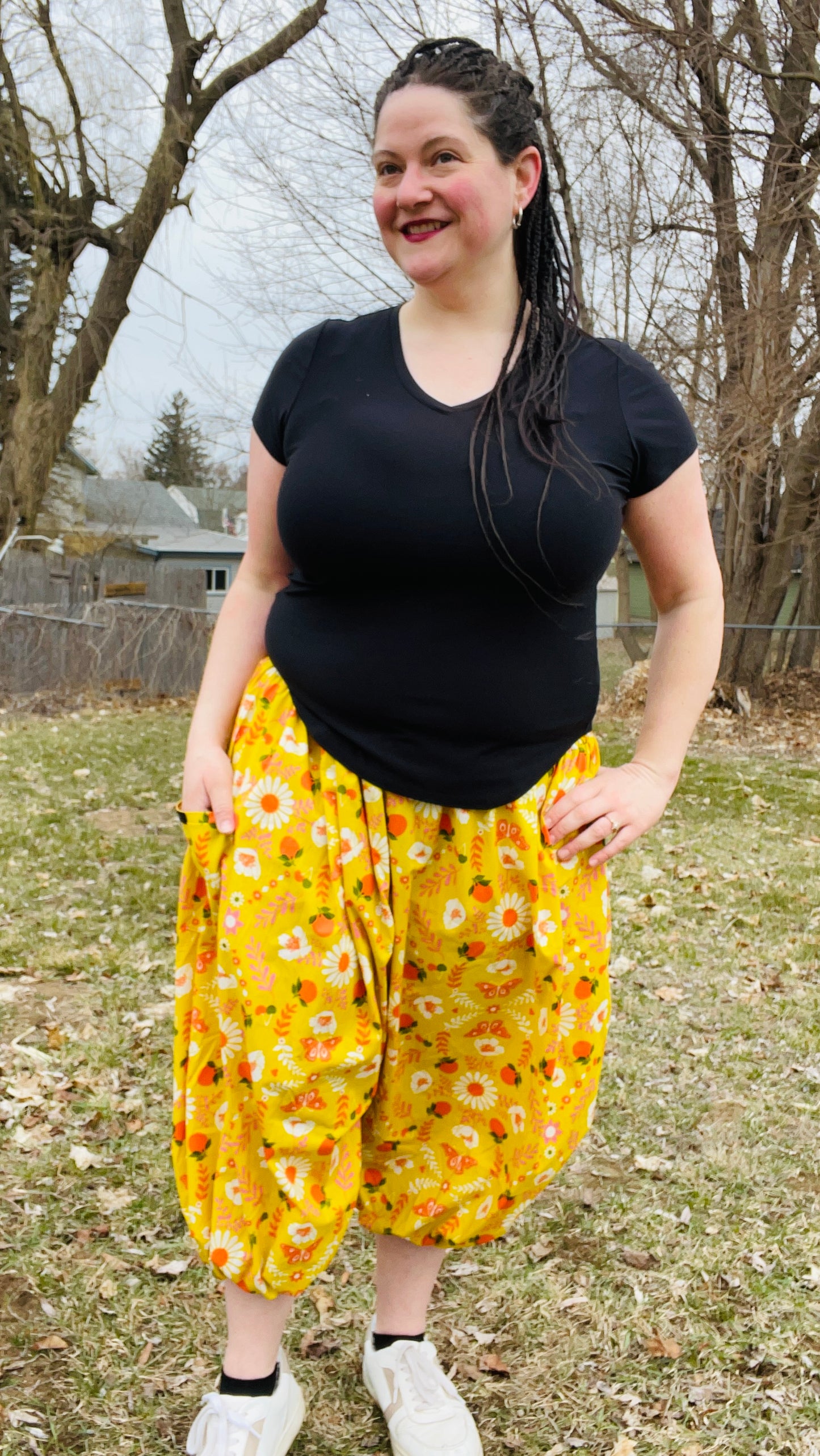 Retro summer pants