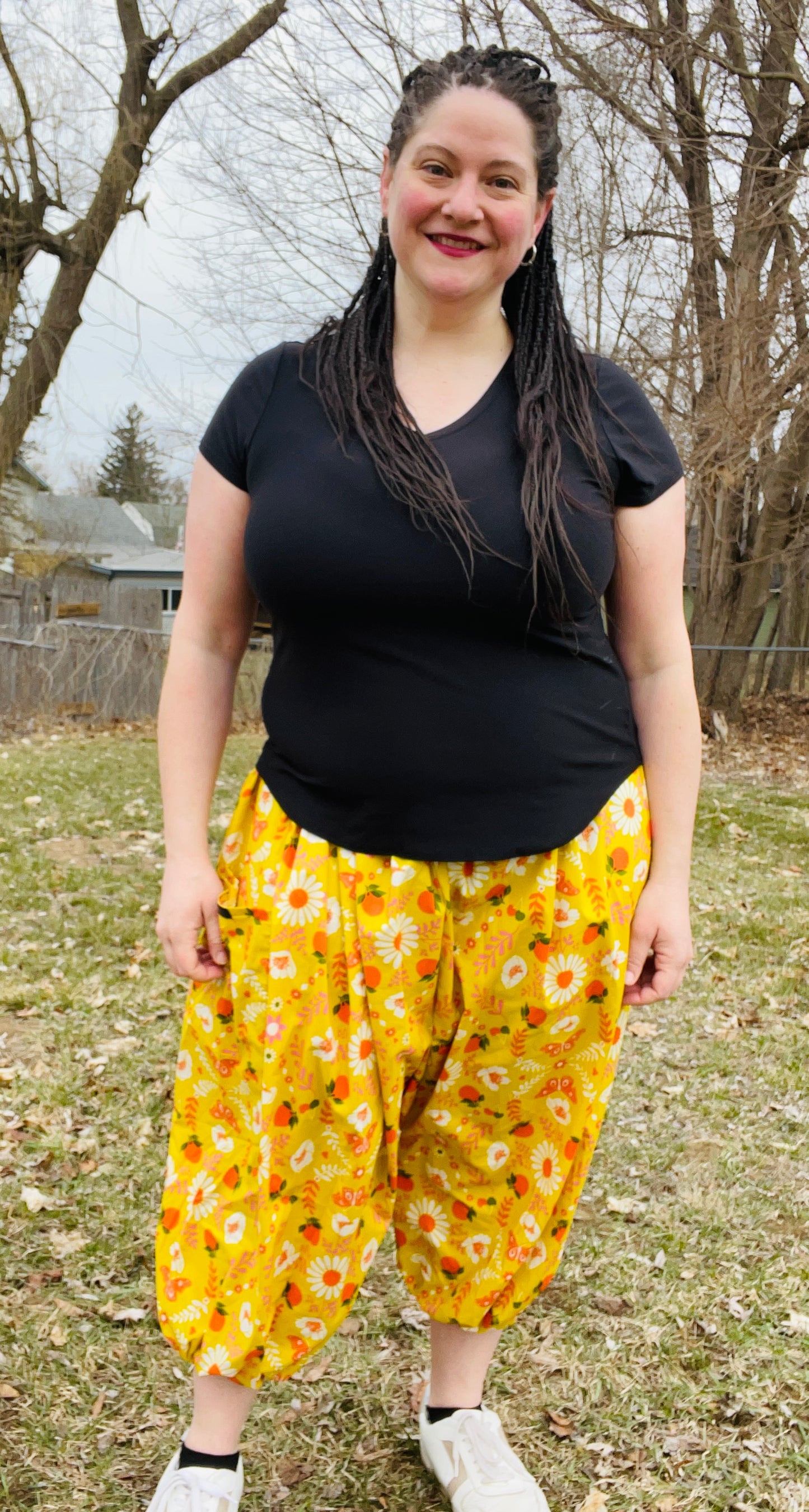 Retro summer pants