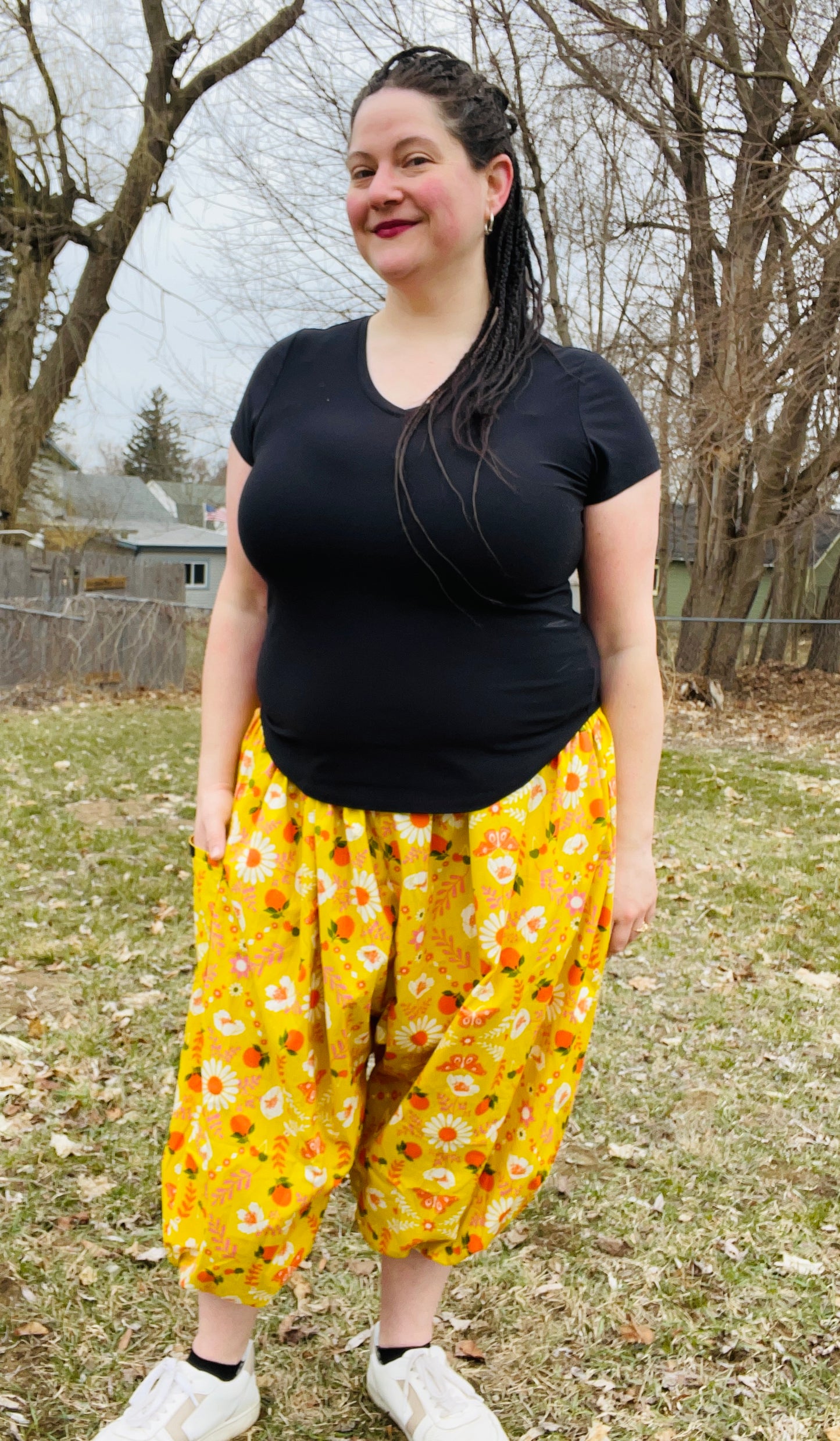 Retro summer pants
