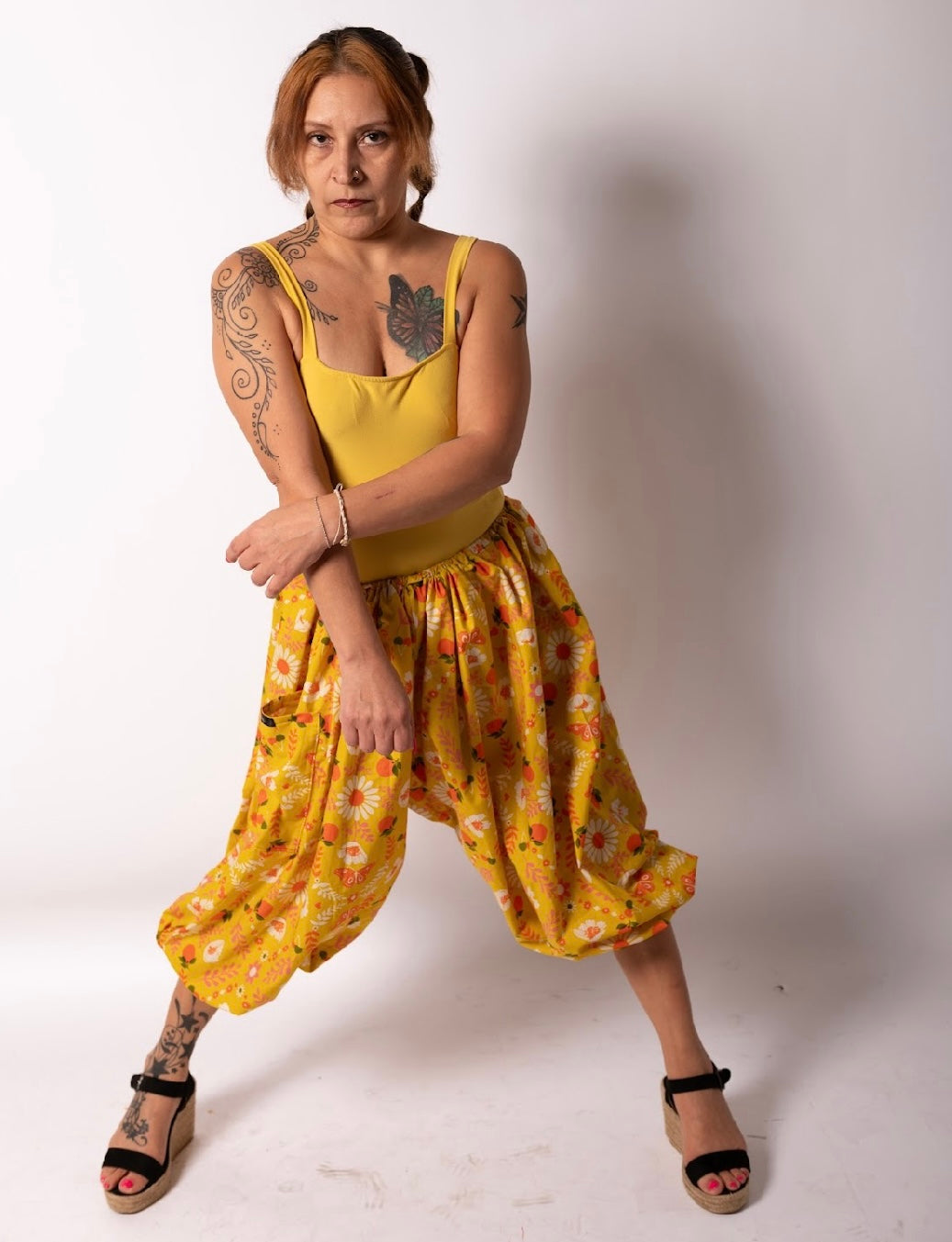 Retro summer pants