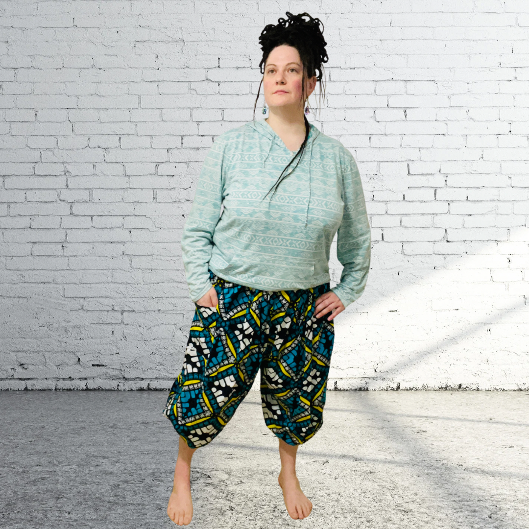 Abstract pants