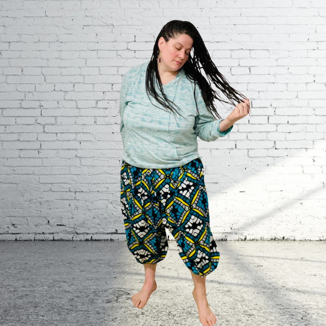 Abstract pants