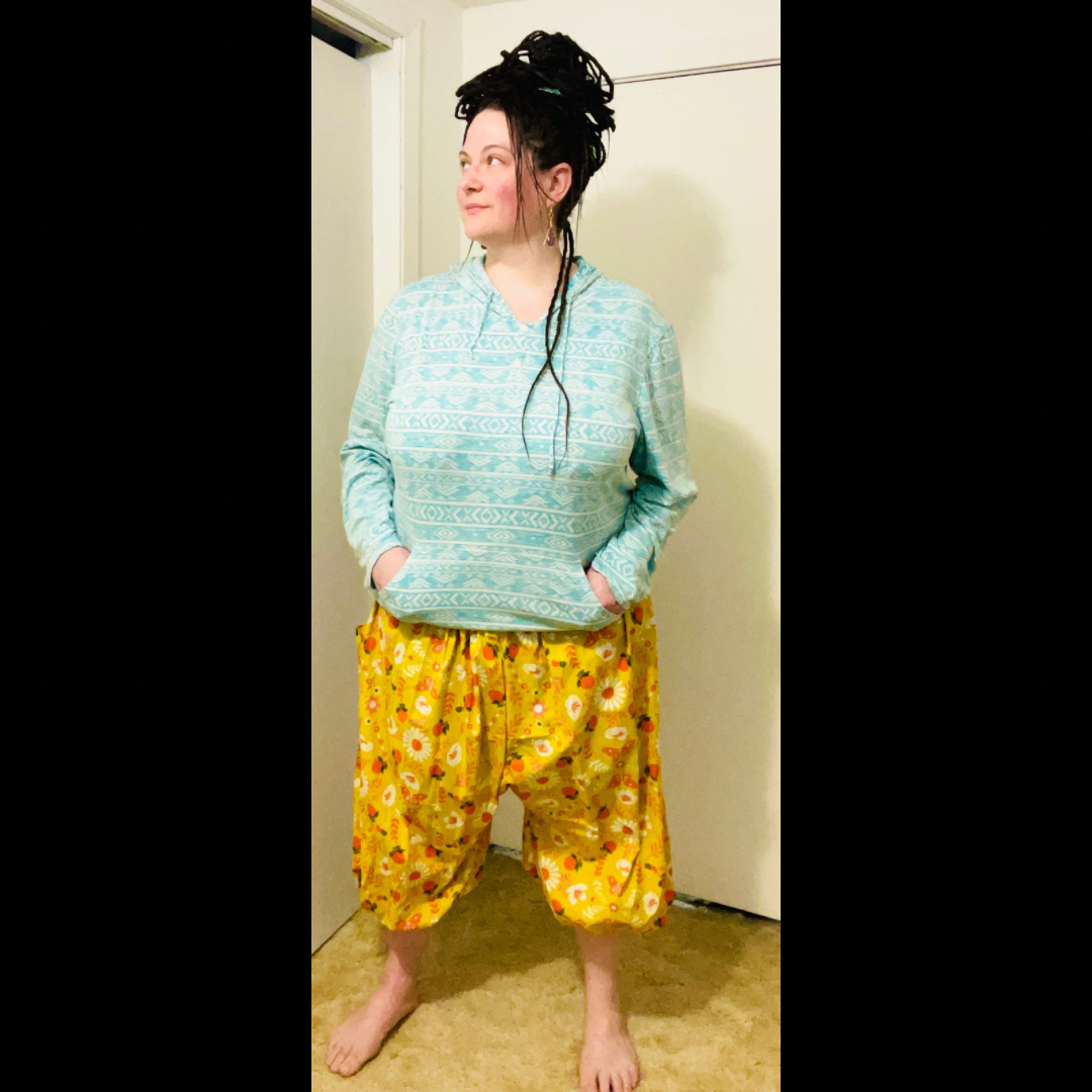 Retro summer pants