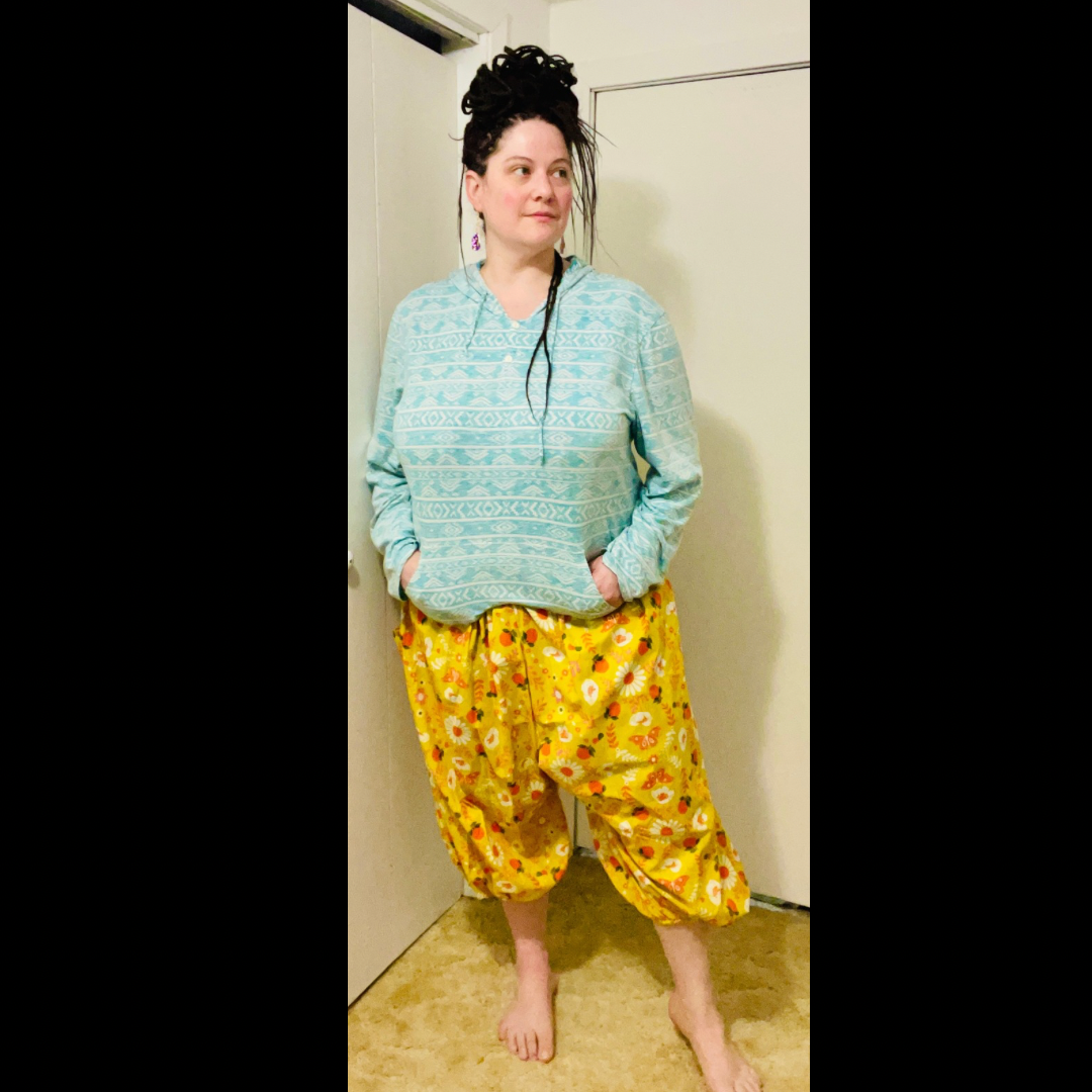 Retro summer pants