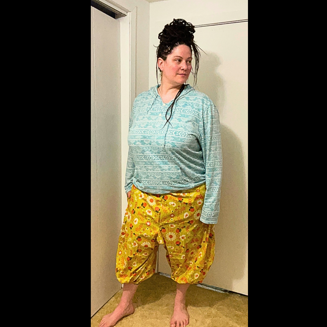 Retro summer pants