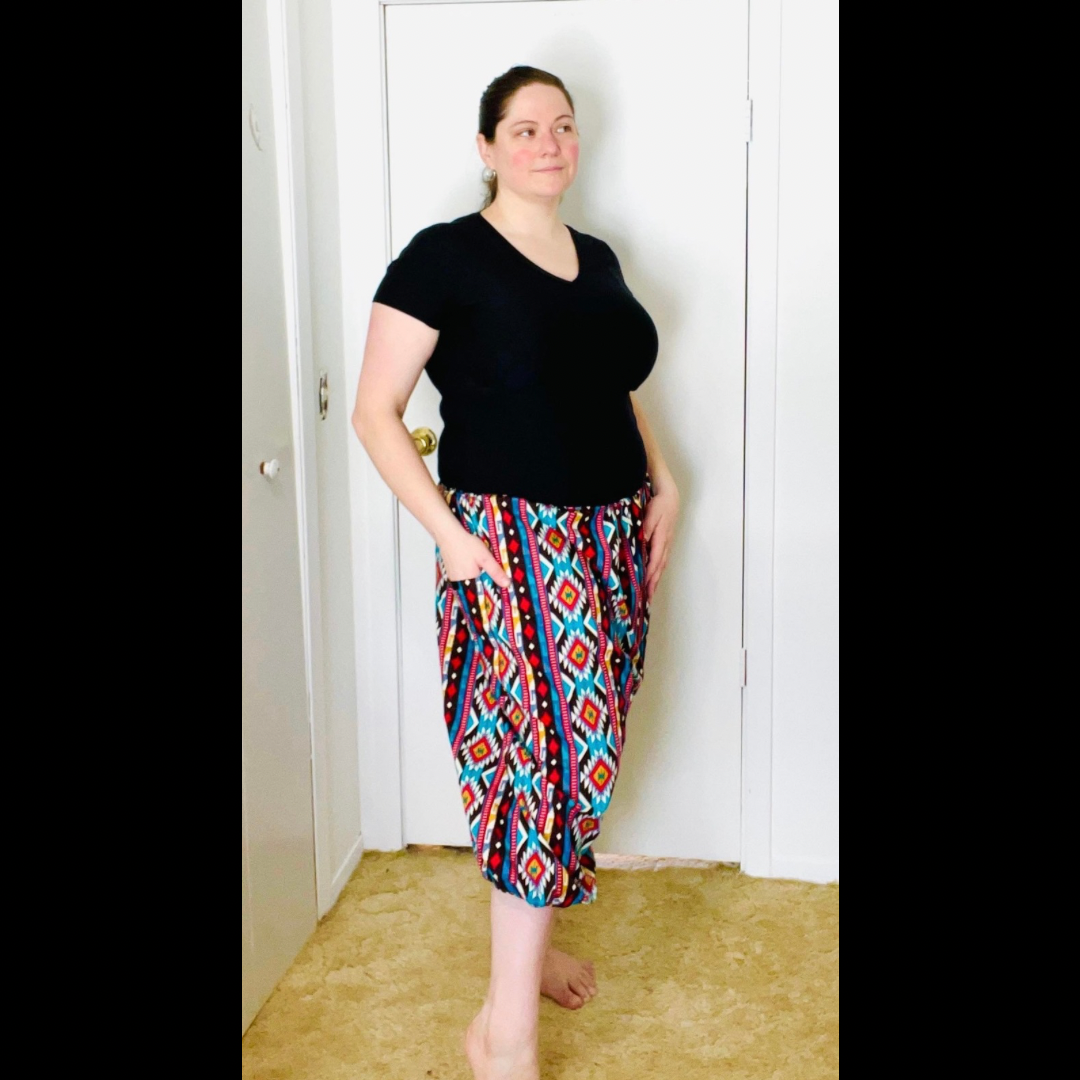 Boho Retro Aztec pants
