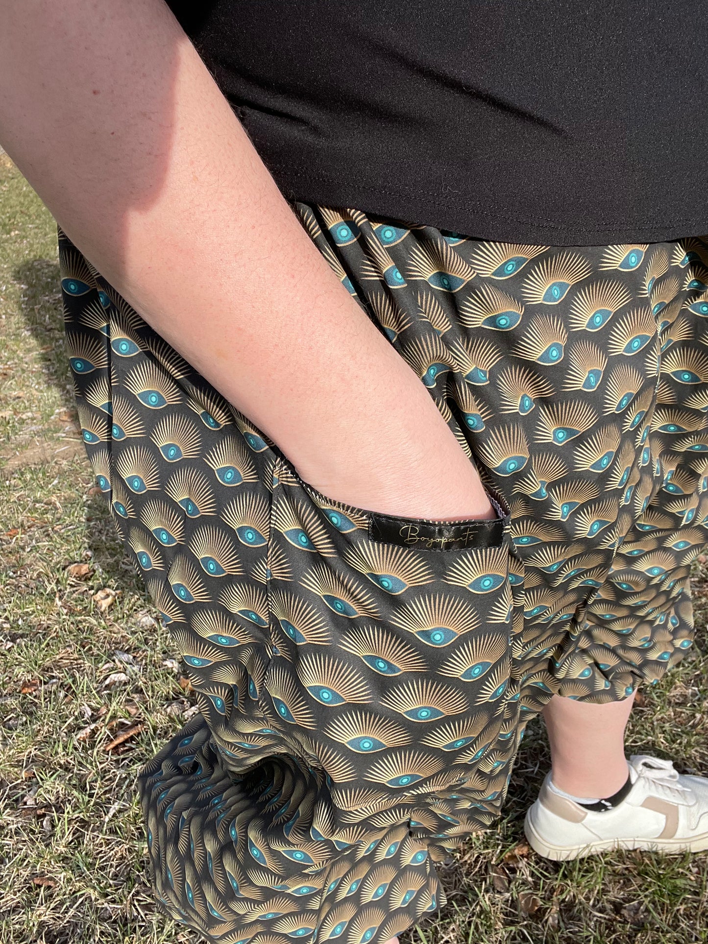 Art Deco Evil Eye pants