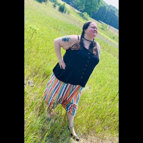 Rainbow Stripe pants