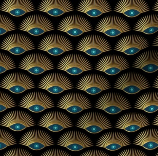 Art Deco Evil Eye