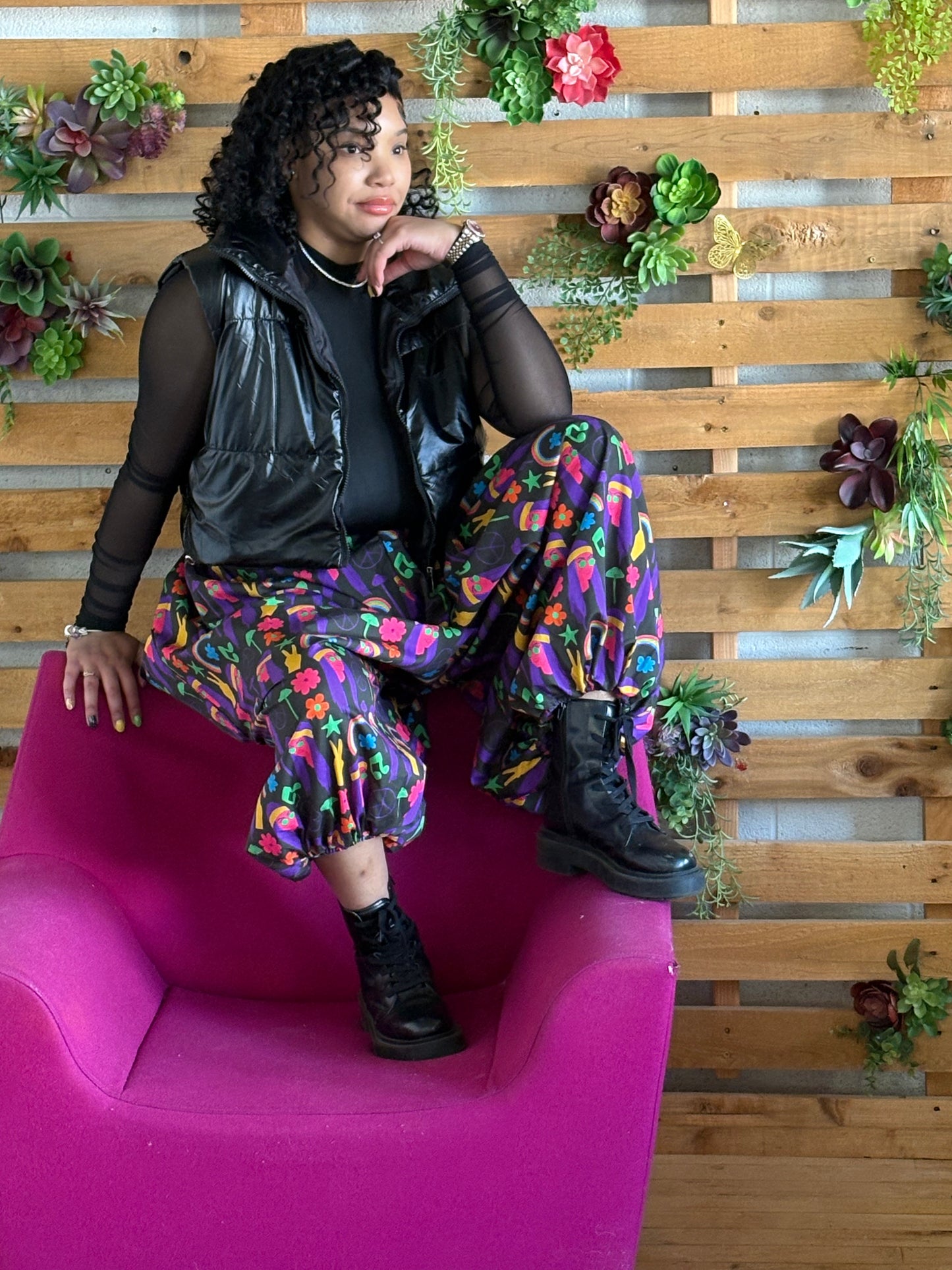 Peace and Groove Pants-NEW