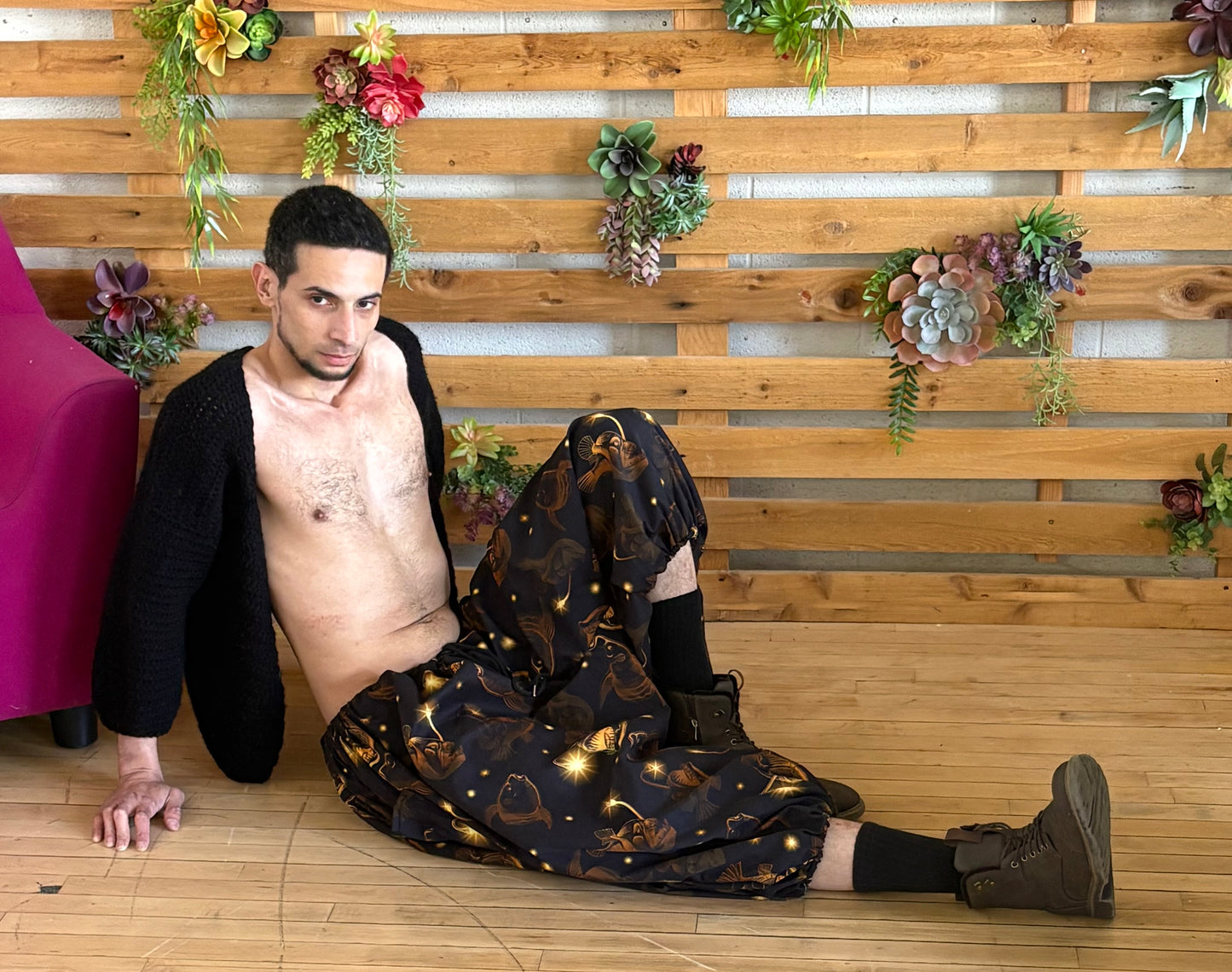Midnight Glow Angler Fish Pants- NEW