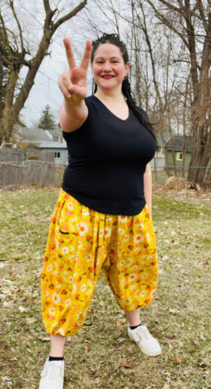 Retro summer pants