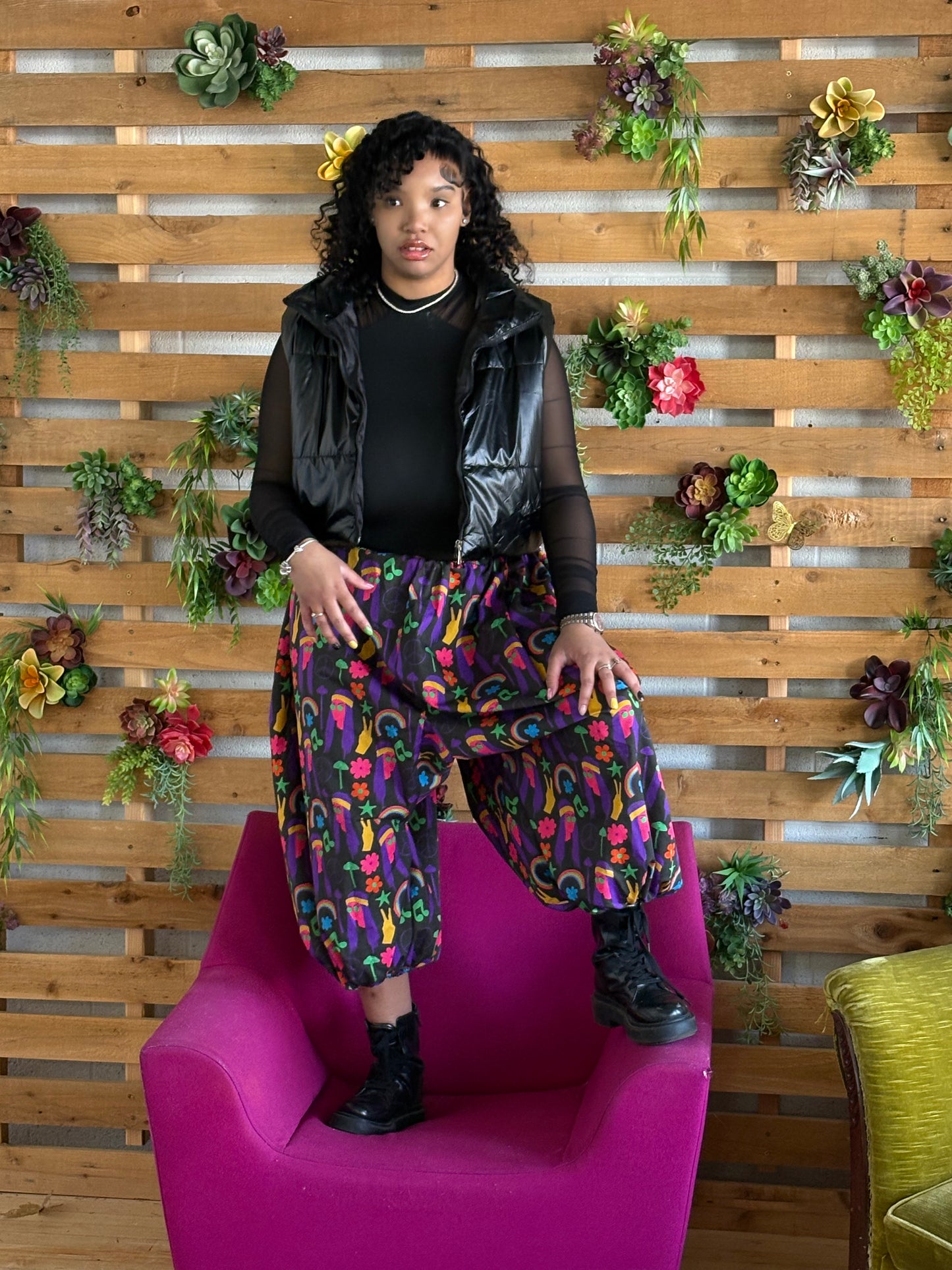 Peace and Groove Pants-NEW
