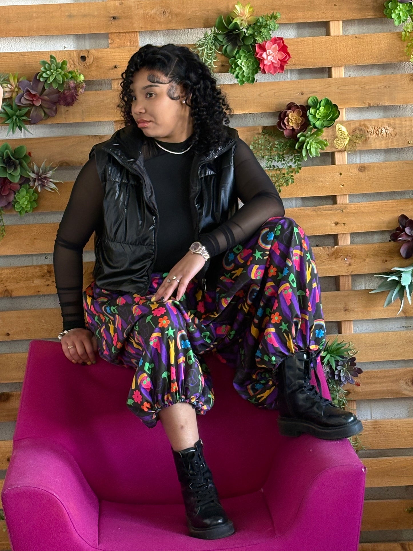 Peace and Groove Pants-NEW