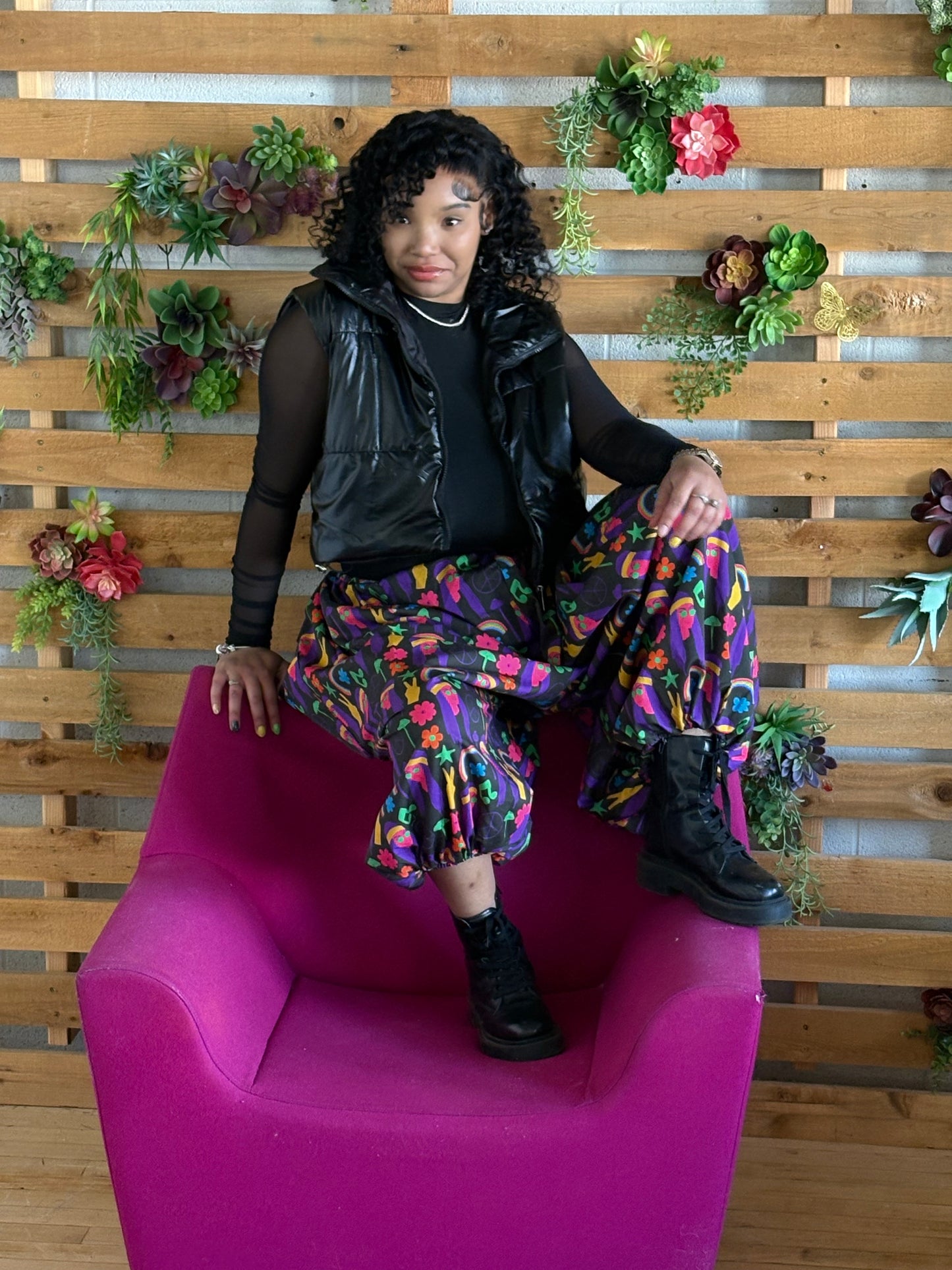 Peace and Groove Pants-NEW