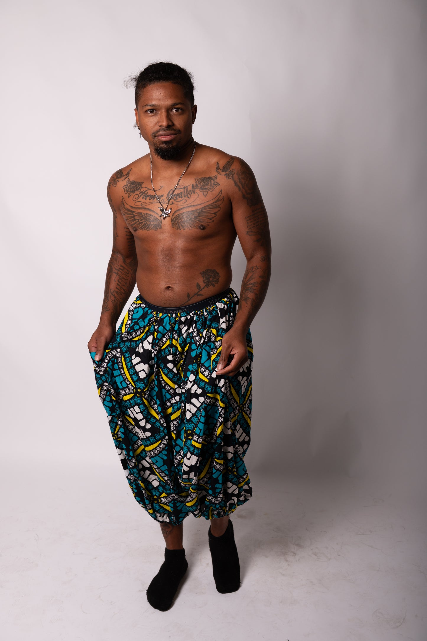 Abstract pants