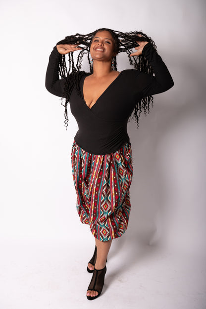 Boho Retro Aztec pants