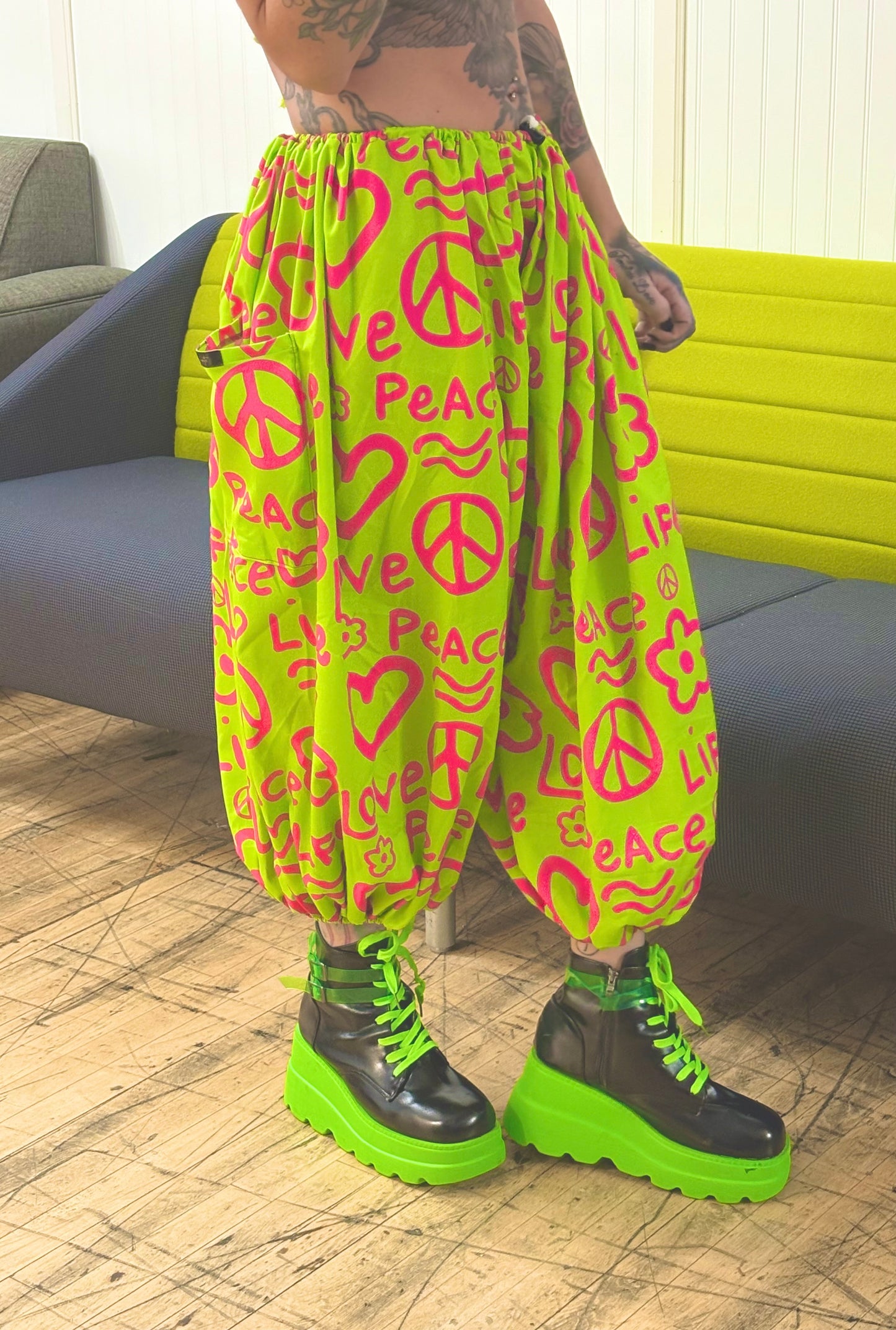 Neon Love Pants- NEW