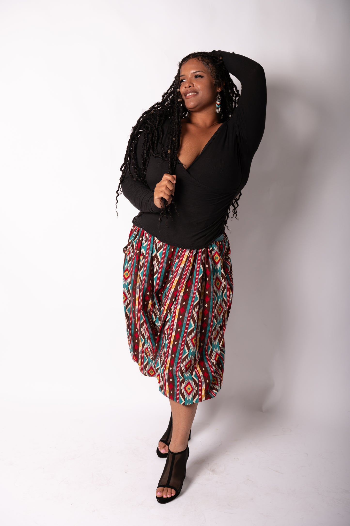 Boho Retro Aztec pants
