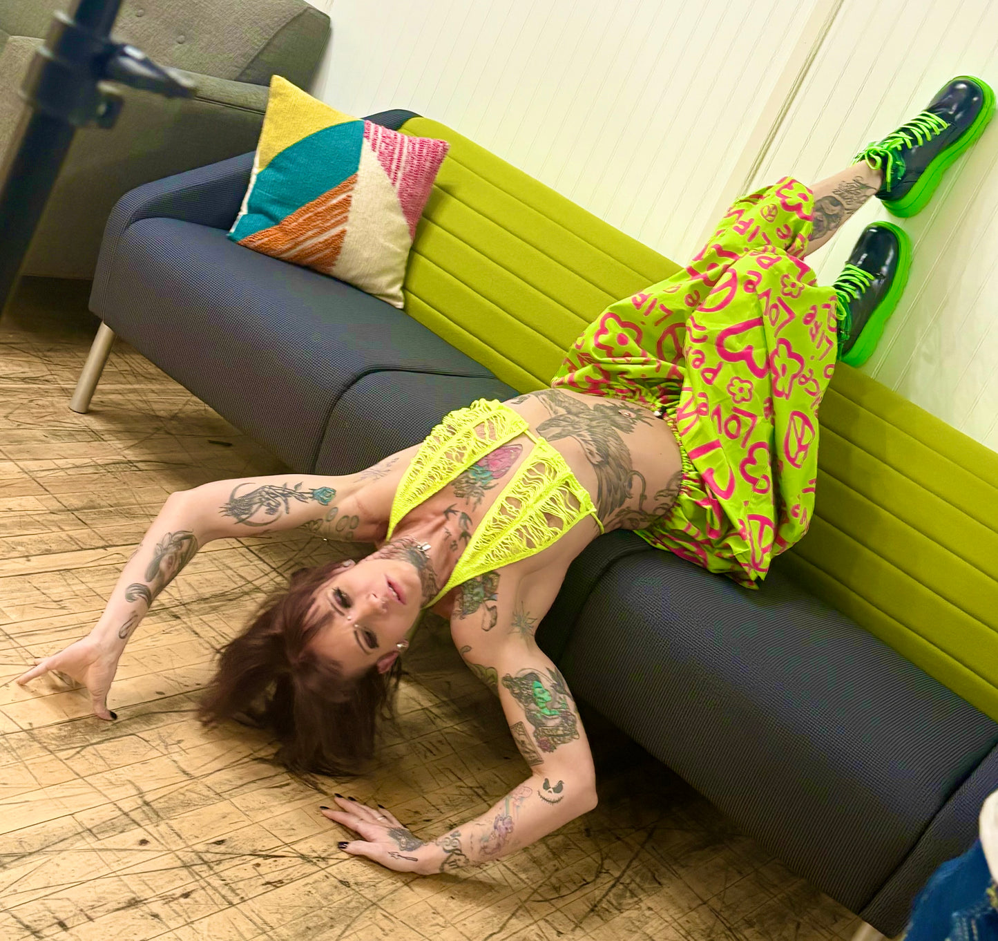 Neon Love Pants- NEW
