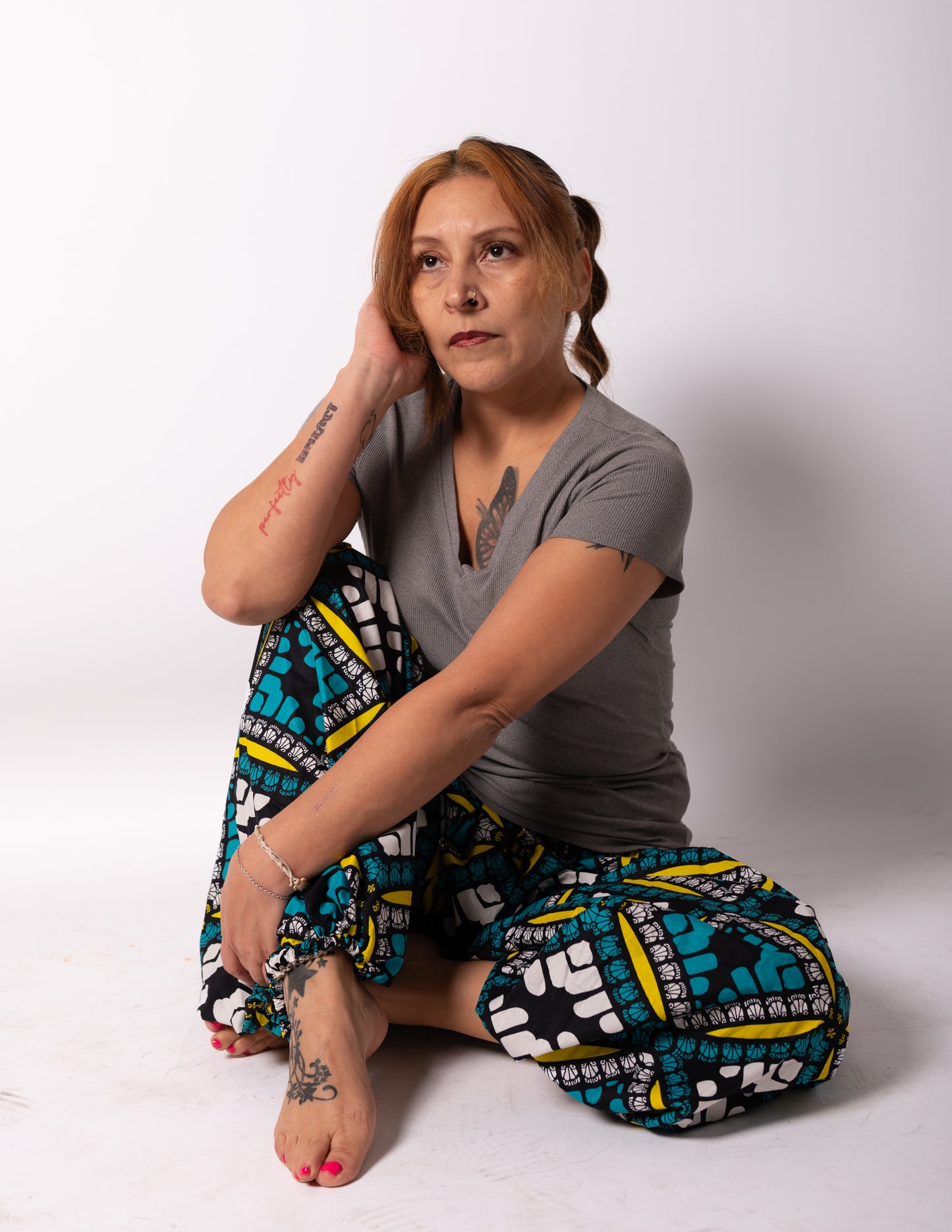 Abstract pants