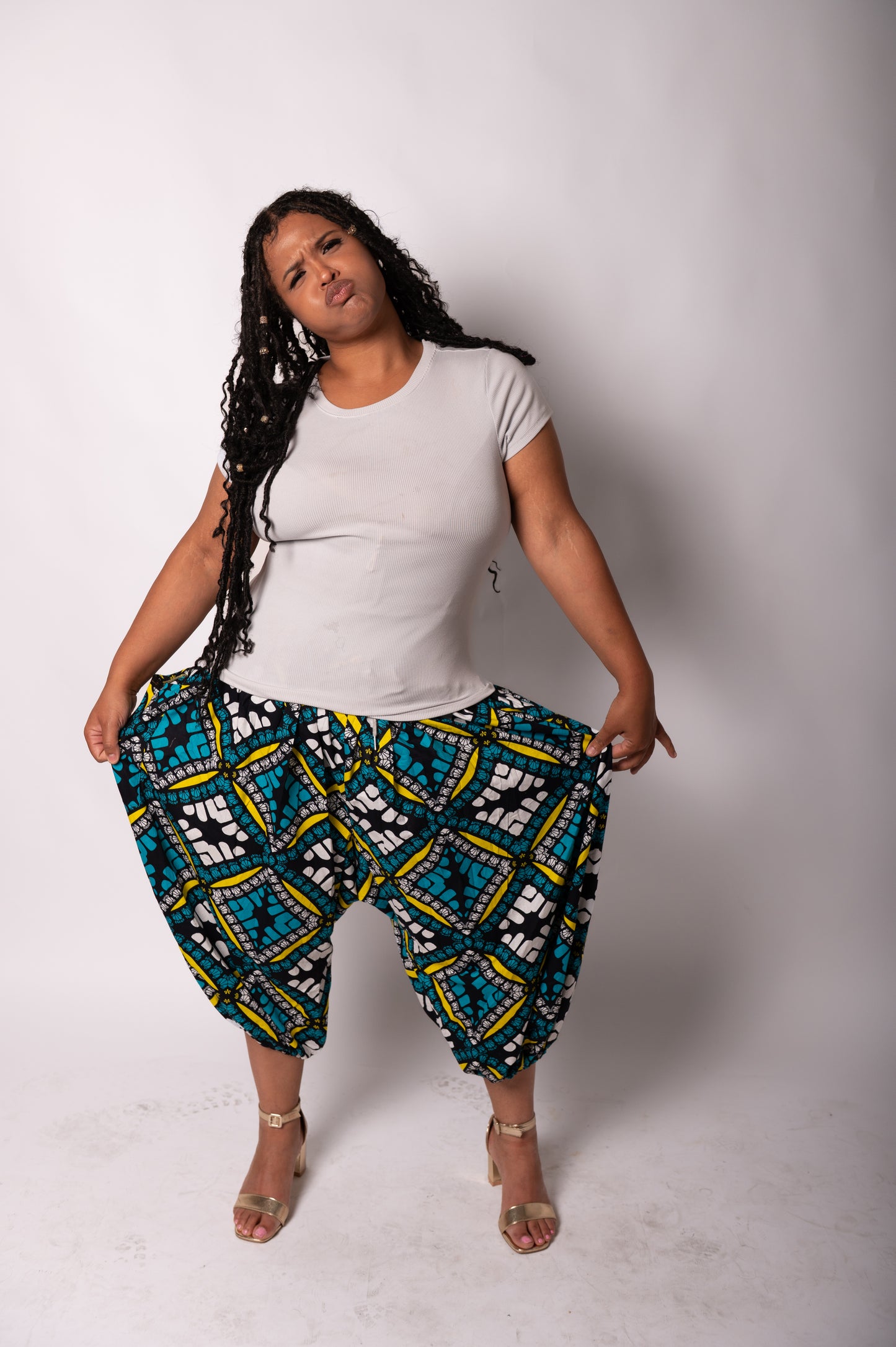 Abstract pants