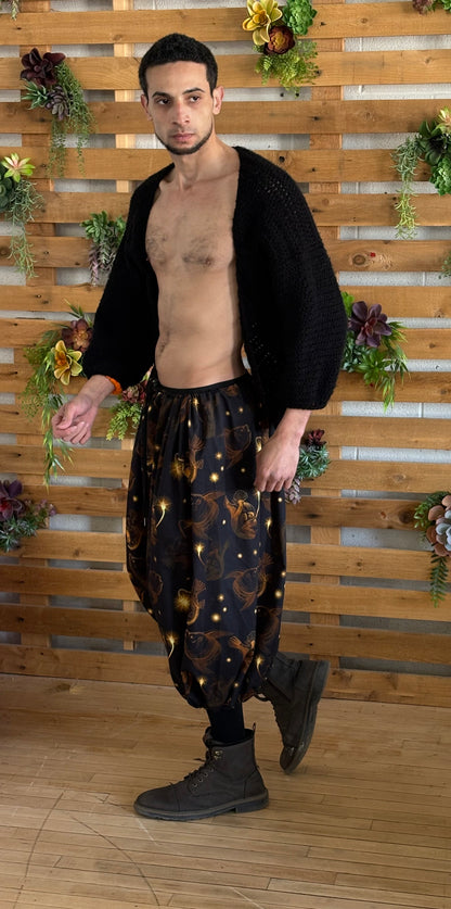 Midnight Glow Angler Fish Pants- NEW