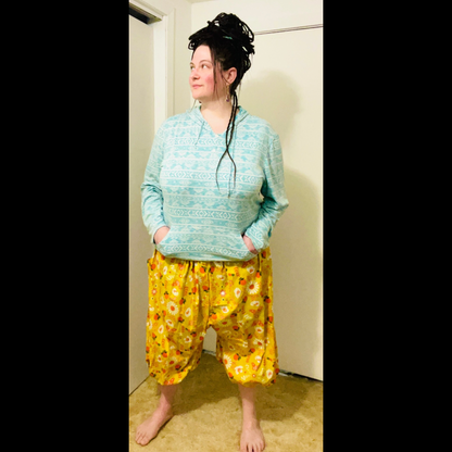 Retro summer pants