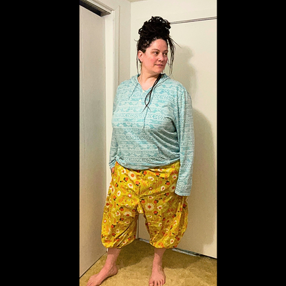 Retro summer pants